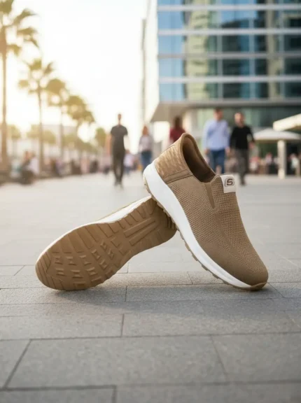 Skechers Performance Sneakers | White-Brown